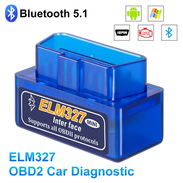 DiagnosePro™ - Mini ELM327 V2.0 – Advanced Bluetooth Diagnostic Tool for Vehicles