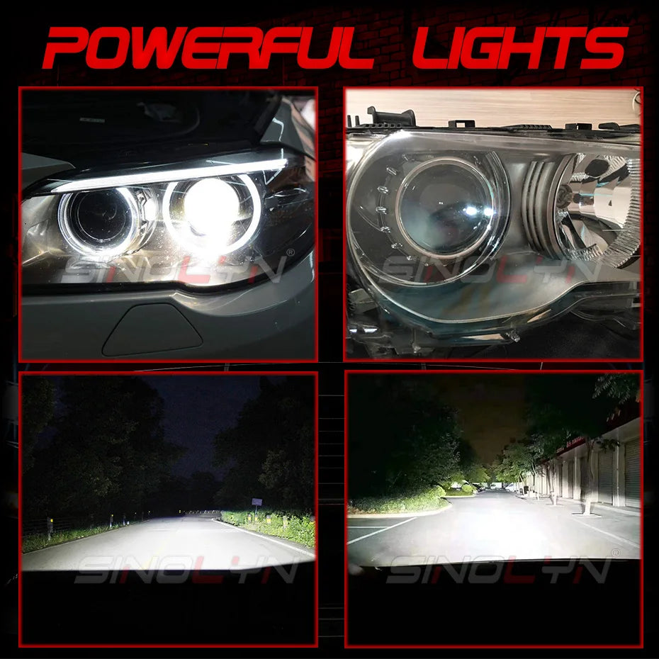 XenonTech™ - Bi Xenon Projector Lenses for BMW E46 M3, Audi A4, and Benz Models