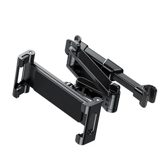 FlexiMount™ - 360-Degree Rotating Car Headrest Holder for Devices