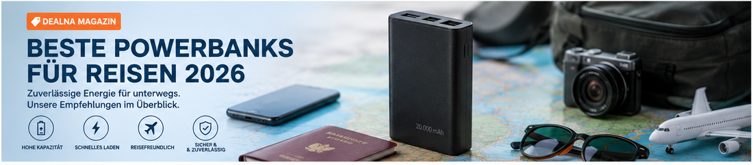 Beste Powerbanks für Reisen 2026